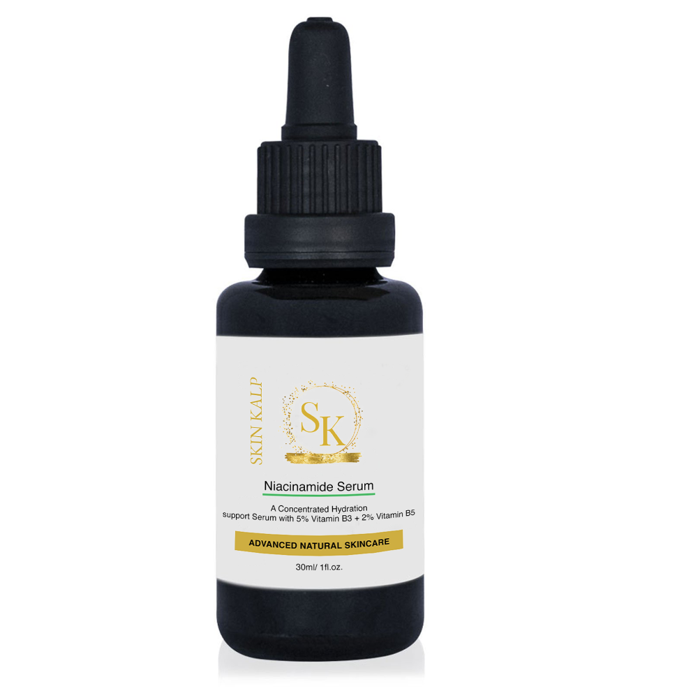 Organic Niacinamide B3 Serum with Vitamin E and Hyaluronic Acid