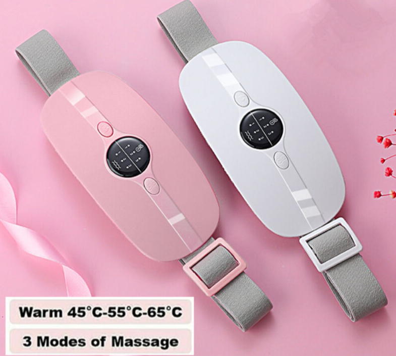 Heating Pad Therapy Menstrual Cramp Reliever Period Pain Electric Warming Belt