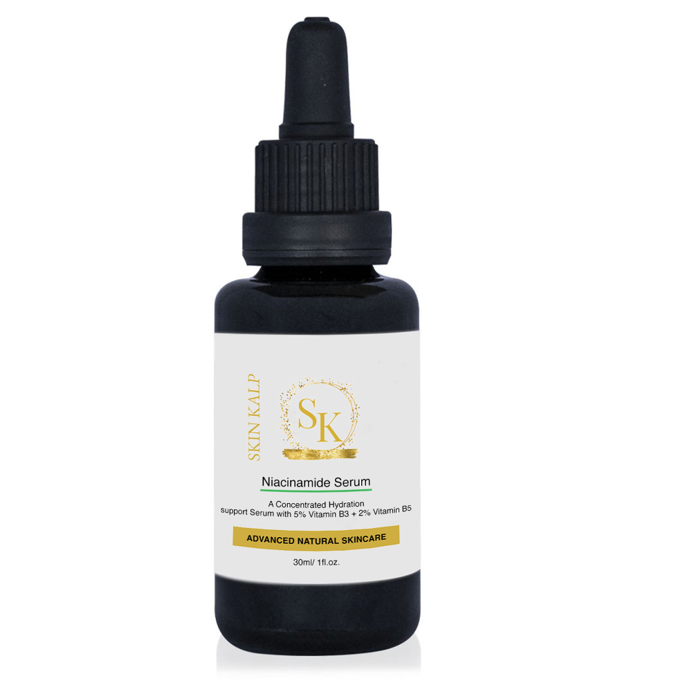 Organic Niacinamide B3 Serum  with Vitamin E and Hyaluronic Acid