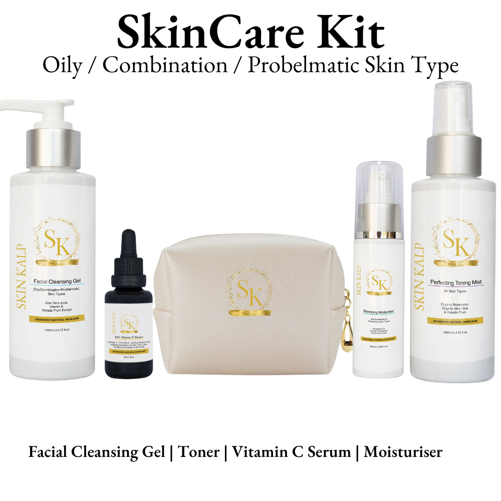 Skin Kalp Skin Care Kit For Oily | Combination | Sensitive | Problematic Skin