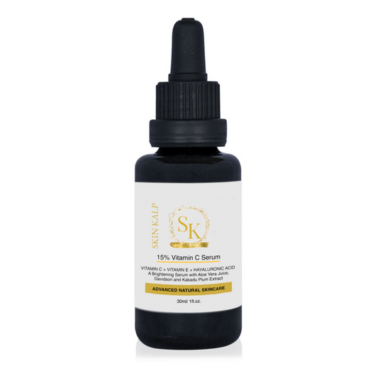 Organic Vitamin C Serum for Face With Vit E and Hyaluronic Acid