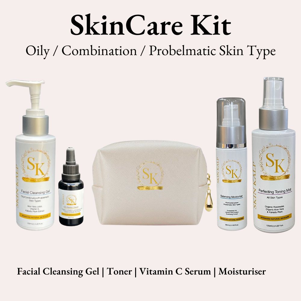 Skin Kalp Skin Care Kit For Oily | Combination | Sensitive | Problematic Skin