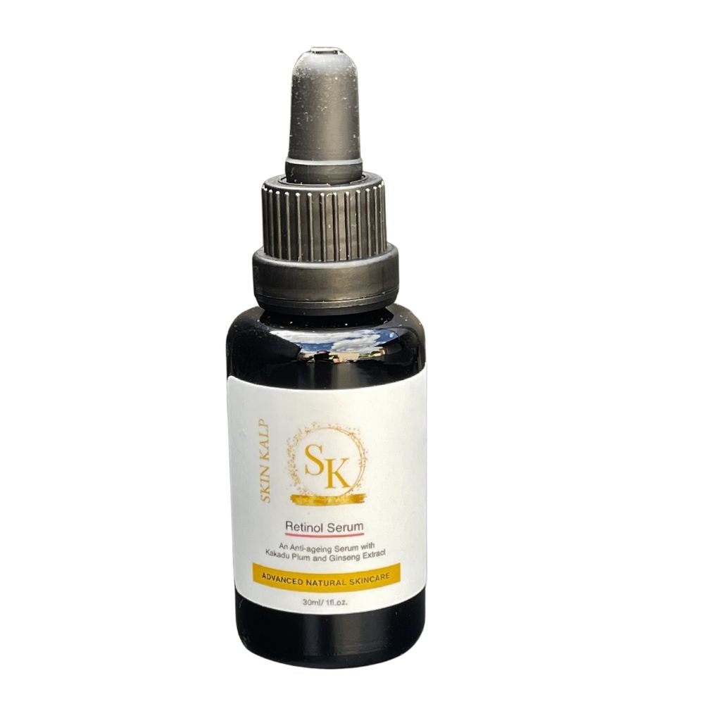 Organic Natural Retinol Serum Vitamin A for Face with Vitamin E and Hyaluronic Acid